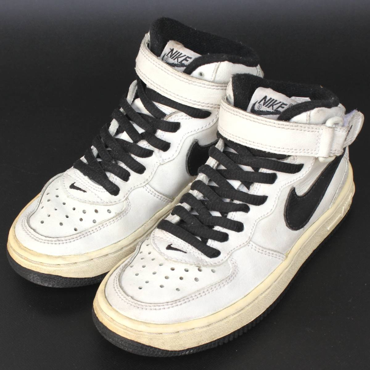 11999)NIKE 98年製 FORCE 1 MID 651151-104 11C 17cm(ナイキ フォース