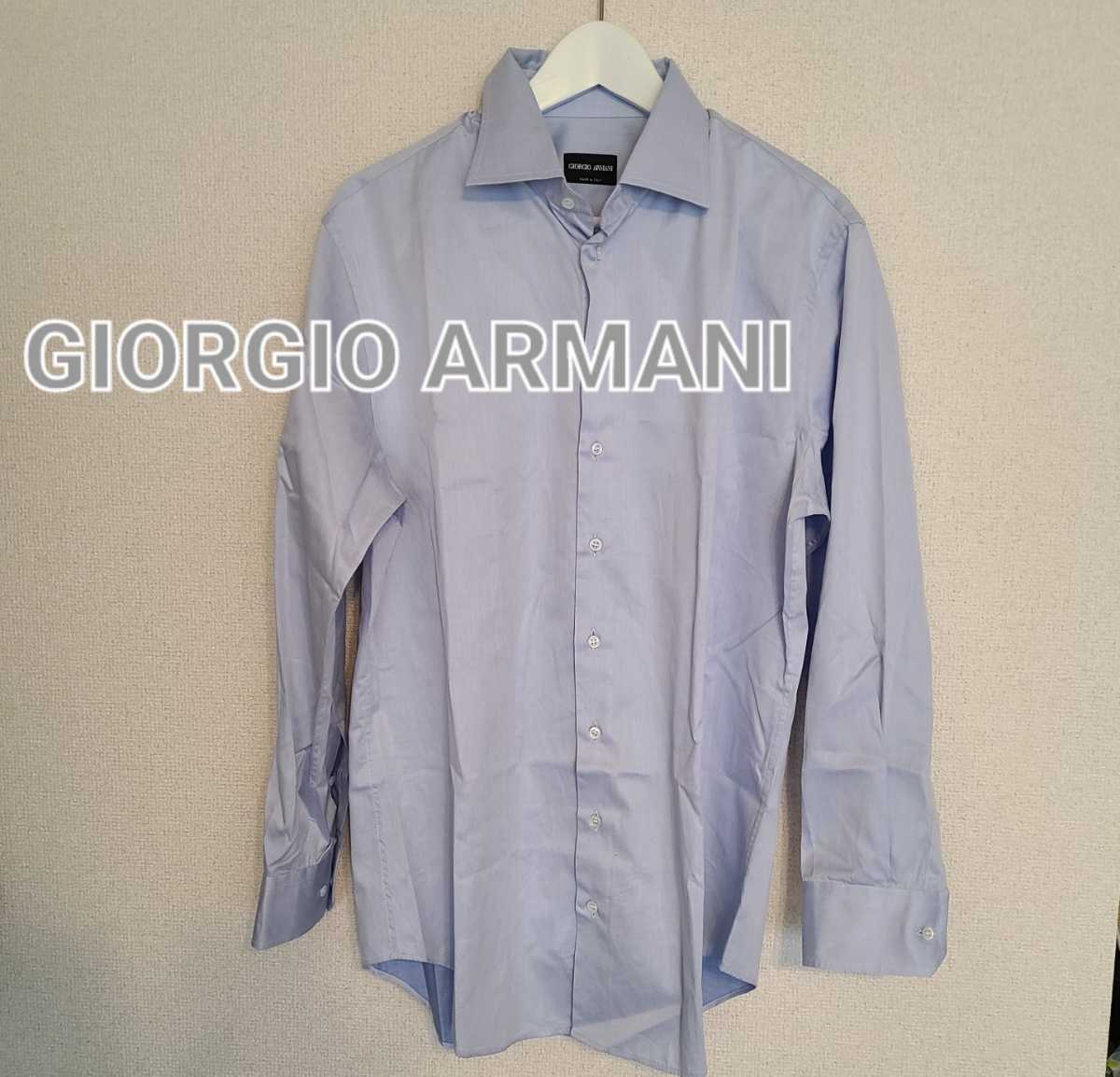 GIORGIO ARMANI コットン長袖シャツ size41