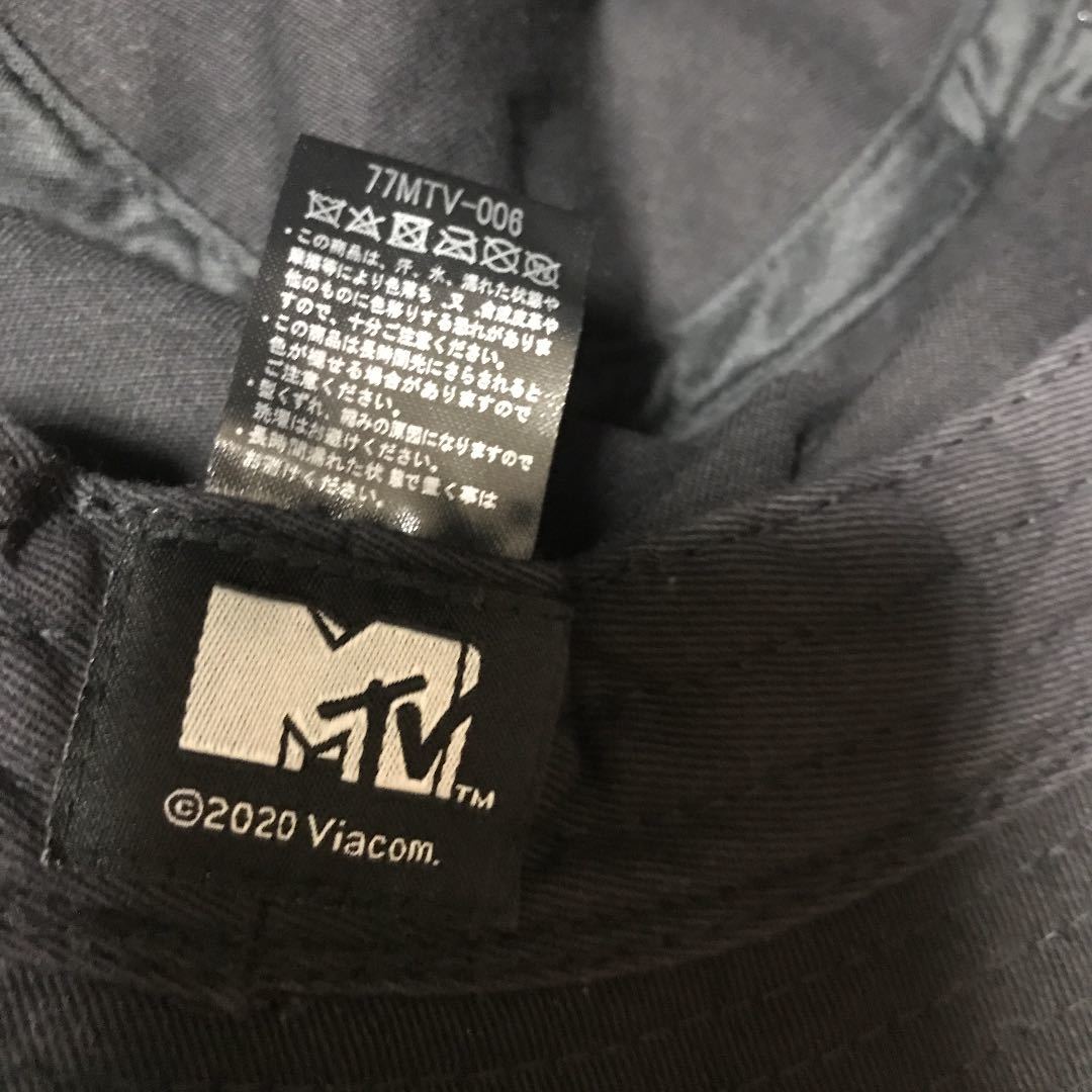 MTV帽子 ハット ブラック 新品　送料無料_画像4