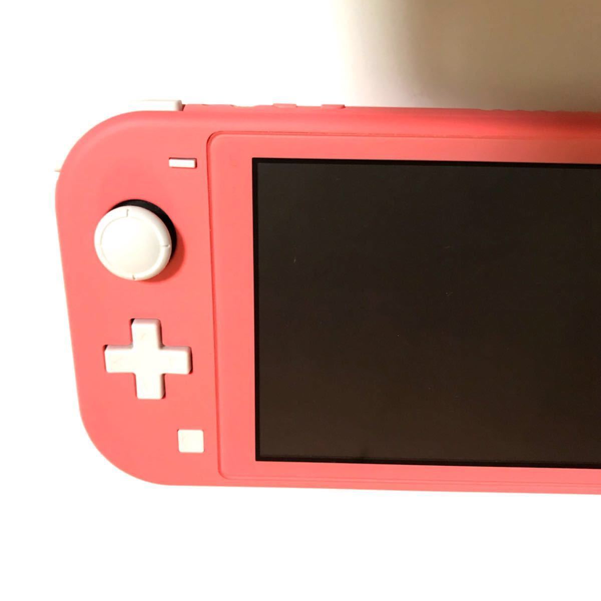 【美品☆】ニンテンドースイッチライト　本体　コーラル　Nintendo　Switch 