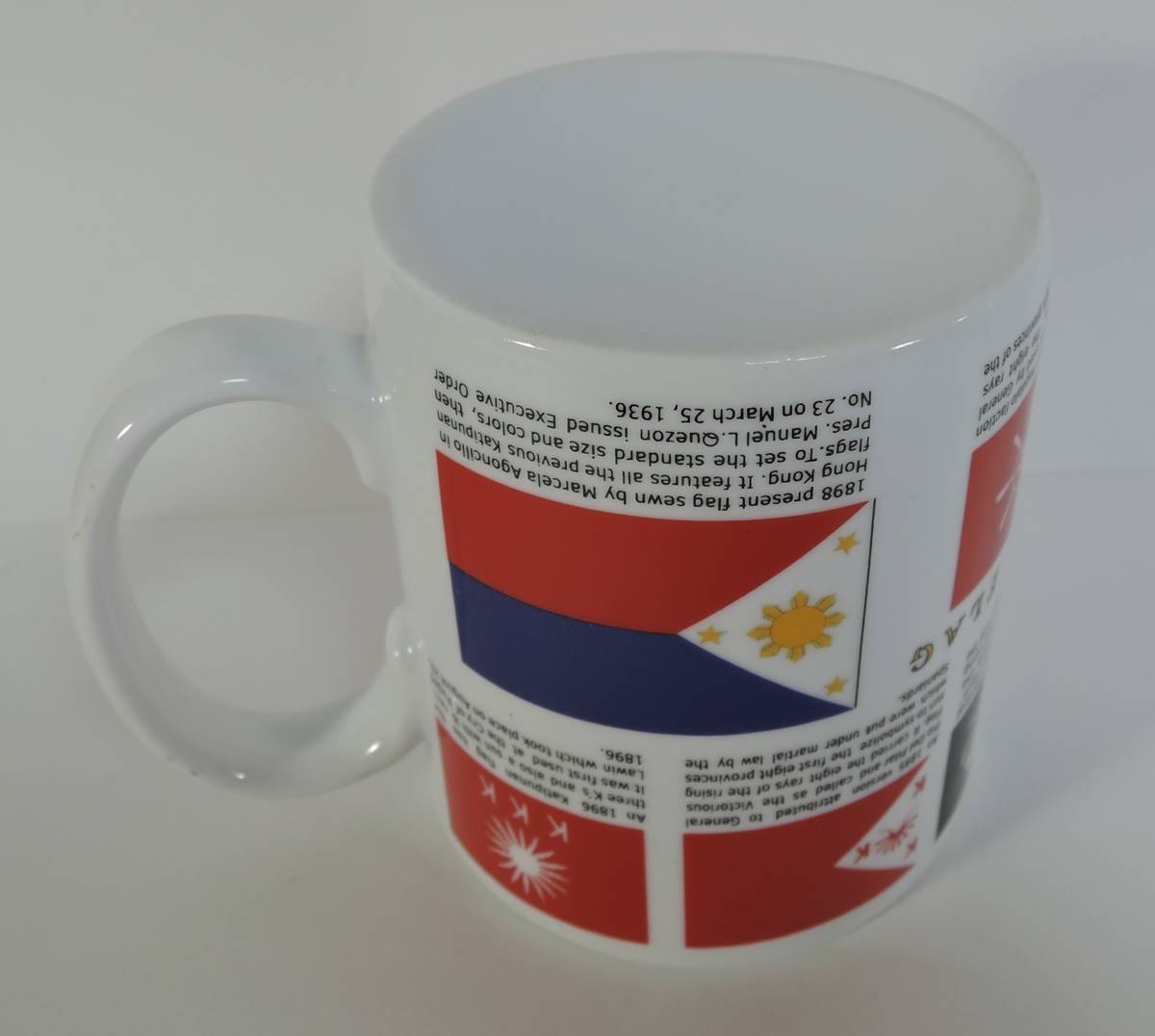 W09■フィリピン　マグカップ　国旗の歴史　KKK/カティプナン/ホセ・リサール■未使用_画像8