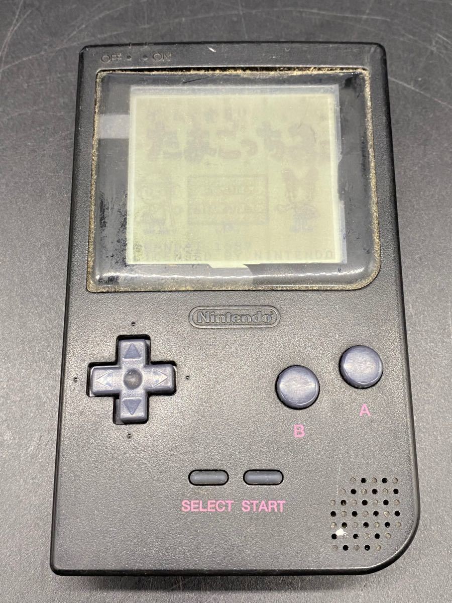 GAME BOY pocket  ブラック　ソフト1本