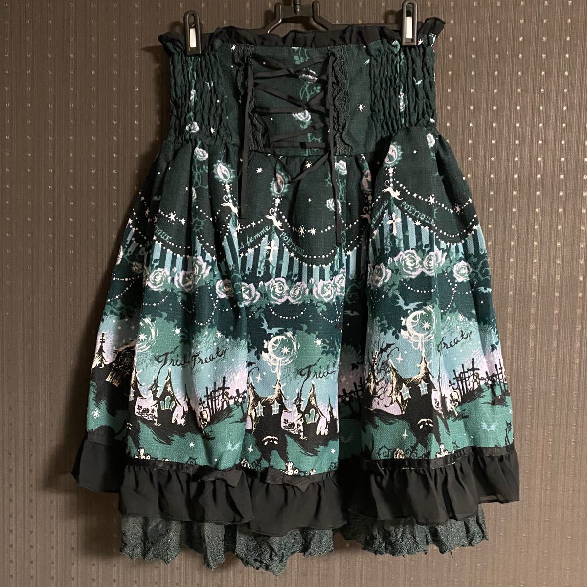 アクシーズファム axes femme スイートハロウィンスカート アクシーズファム axes femme スイートハロウィンスカート