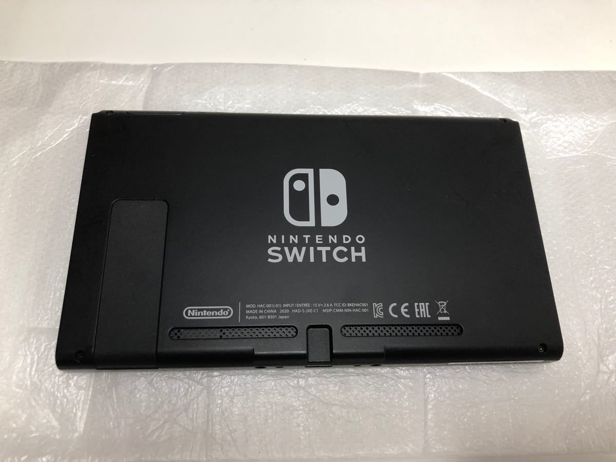 新型Nintendo Switch ニンテンドースイッチ 本体 グレー 【ほぼ未使用美品！】