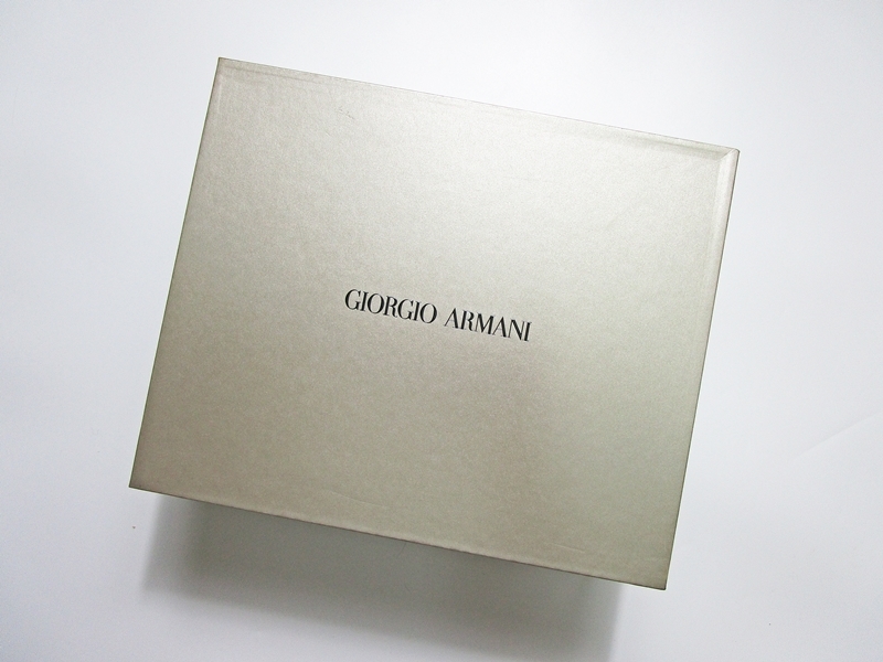new goods joru geo Armani GIORGIO ARMANI leather sneakers 7 26cm: Real