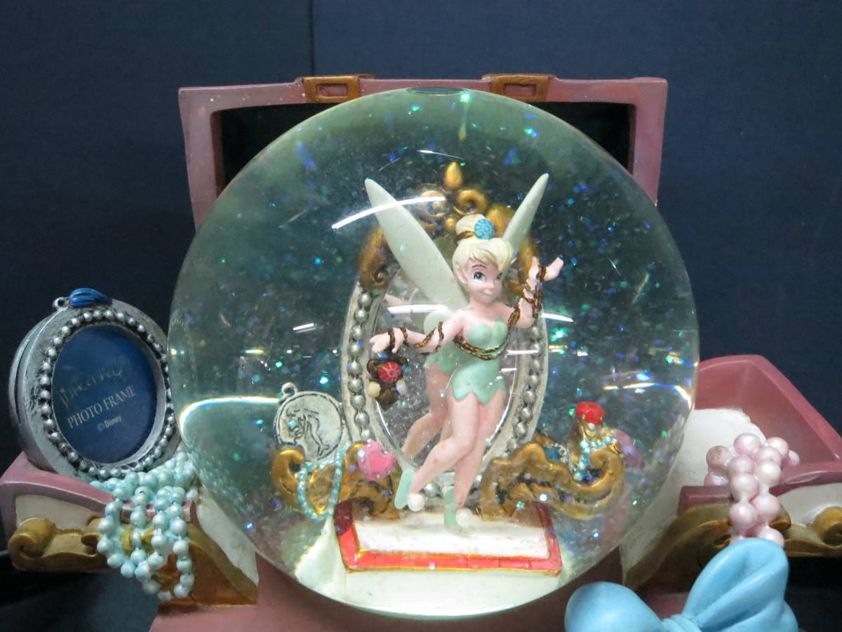  Tinkerbell "снежный шар" музыкальная шкатулка фотография рама имеется Disney Peter Pan 