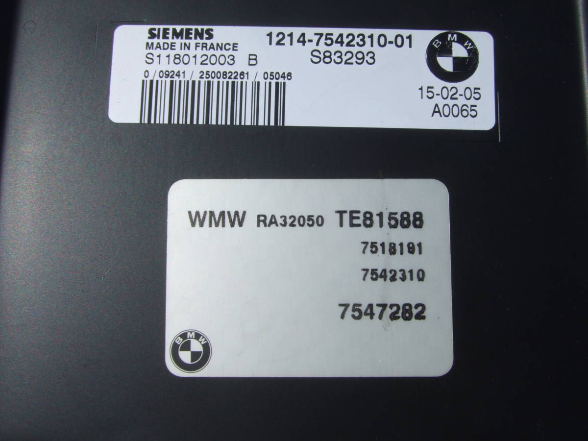 * RA16 Mini R50 latter term engine computer -EWS unit remote control key key *BMW Mini MINI