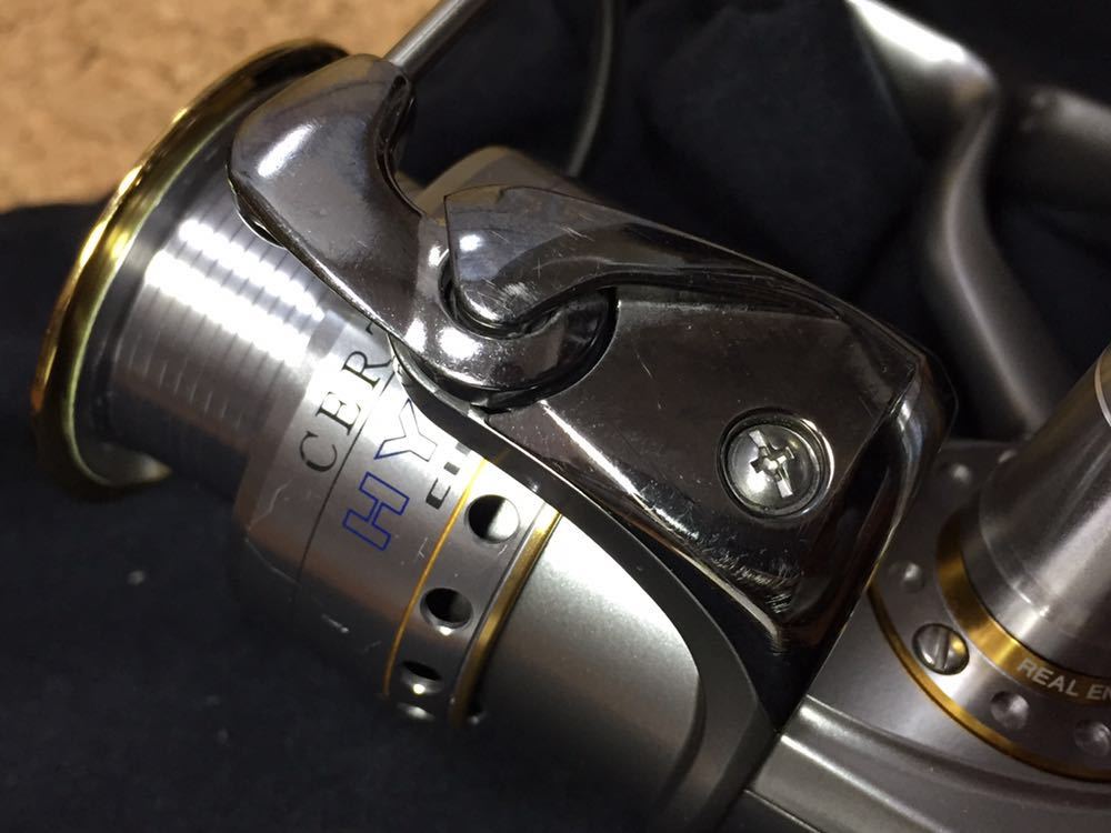 ★即決！稀少 ダイワ DAIWA セルテート ハイパーカスタム 2500R 美品！機関好調 箱・ケース・袋付き★