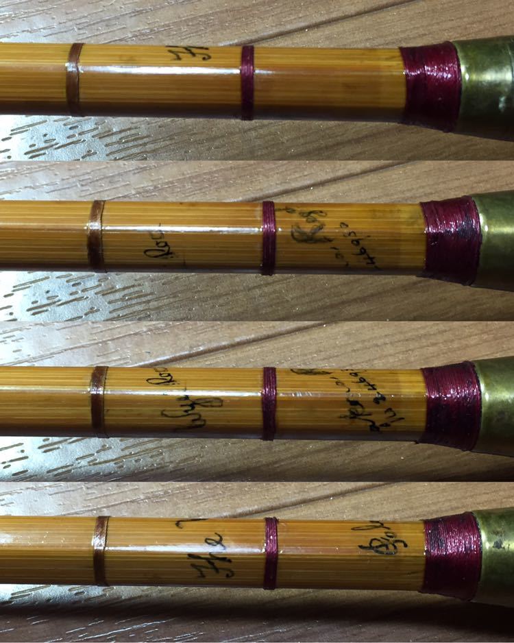 ★即決！超稀少 HARDY ハーディ Palakona パラコナ Regd The Wye Rod バンブー 325.5センチ 2ピース 中古良品 ！梱包費無料 ★_画像6