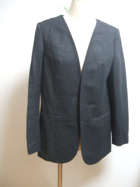 試著◆SPICK ＆　SPAN★ダークグレージャケット★36　