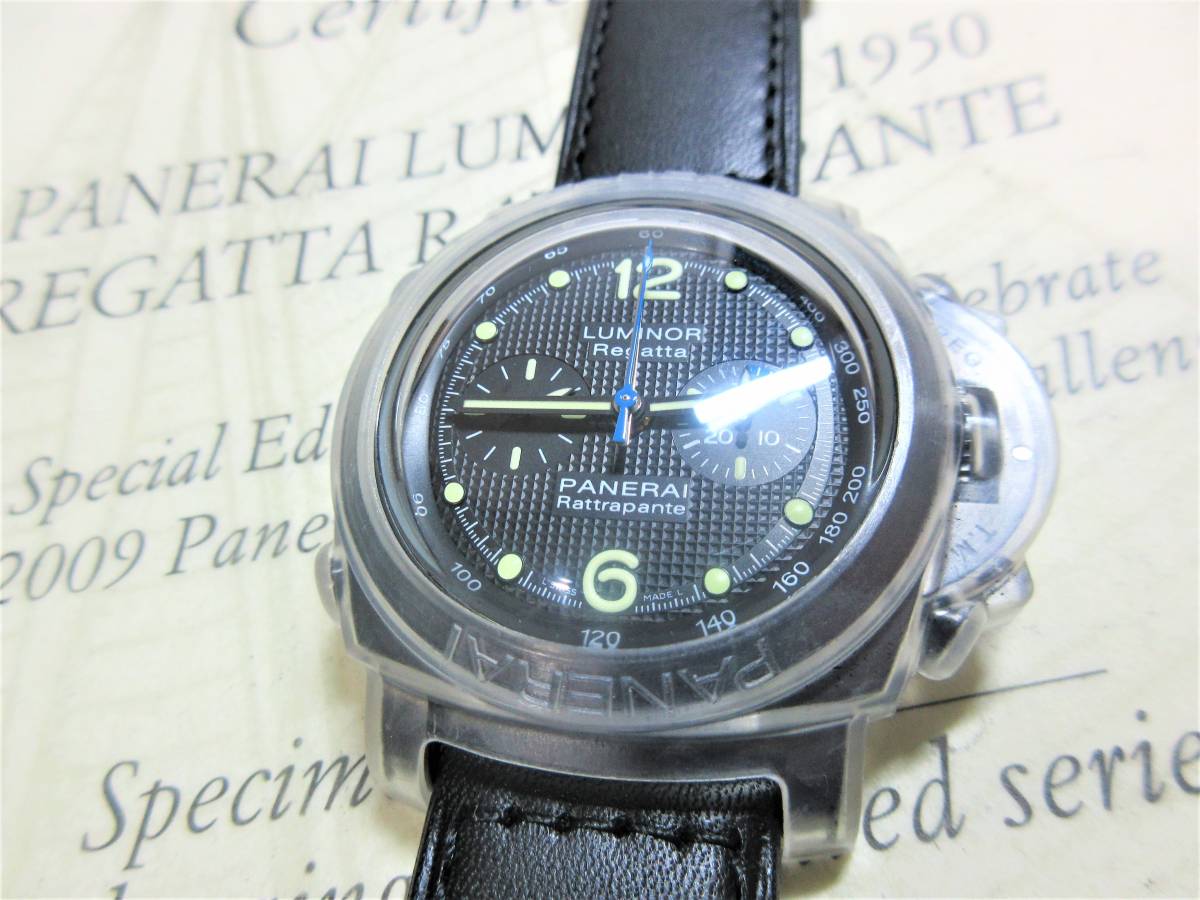  Panerai ru Minaux ru1950rega треска to Lapin te ограниченный выпуск 500шт.@PAM00332