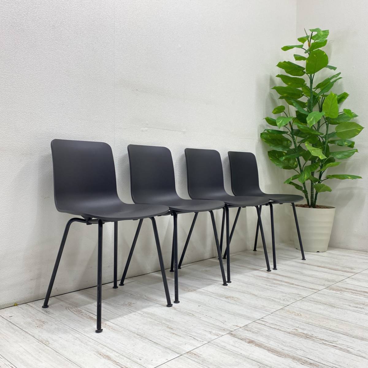 送料無料□2016年製□Vitra HAL Tube ハルチューブ チェア ブラック 4