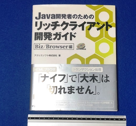 Java開発者のためのリッチクライアント開発ガイド Biz/Browser編 CD付 中古_画像5
