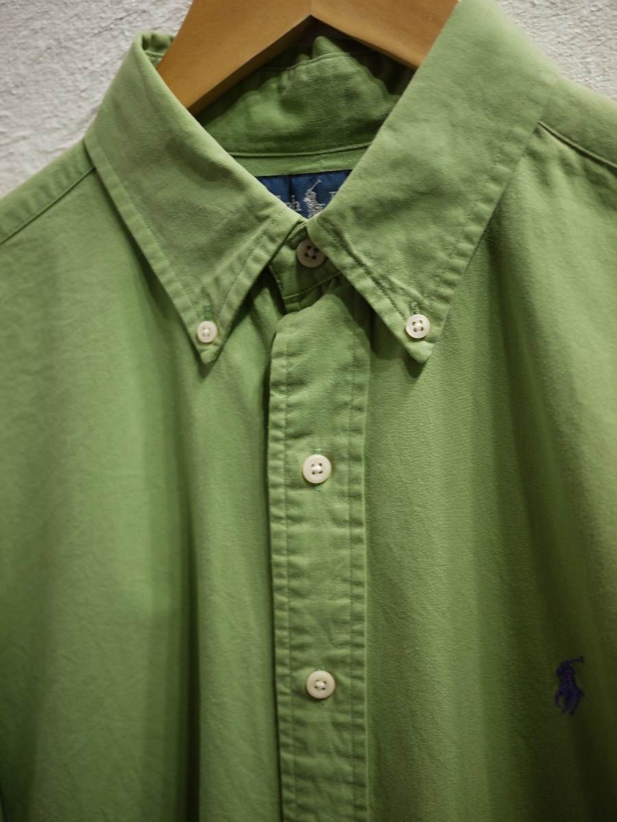 最高級 ラルフローレン ボタンダウンシャツ B.Dシャツ　Ralph Lauren B.Dshirt 5173 Mサイズ
