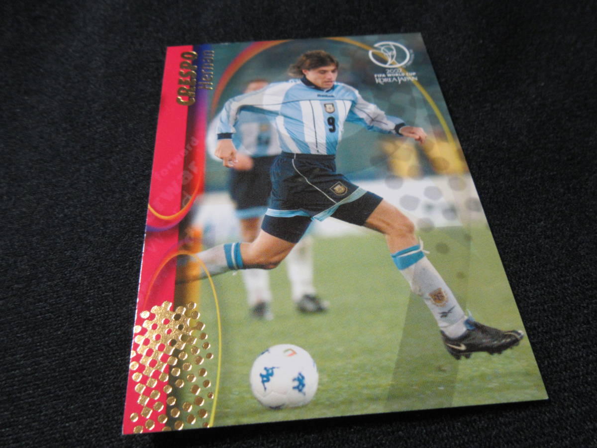 CRESPO　クレスポ　2002-03　PANINI 　FIFA 日韓WORLD CUP 　アルゼンチン代表_画像2