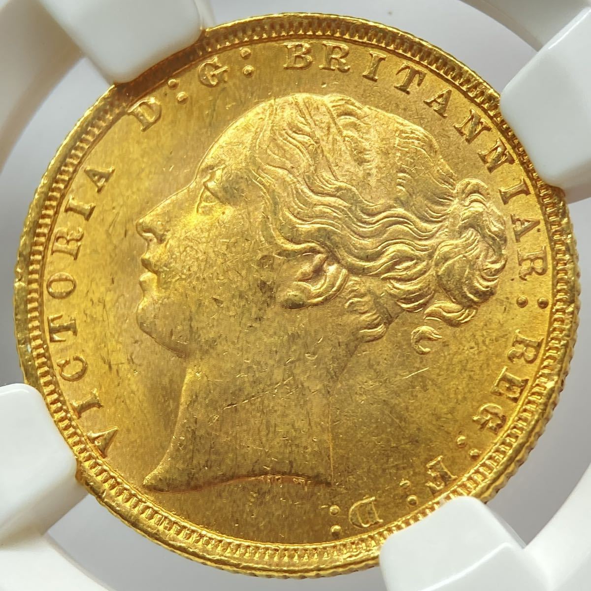 1871 イギリス ソブリン金貨 NGC MS64 ビクトリア ヤング セント 1871 イギリス ソブリン金貨 NGC MS64 ビクトリア ヤング セント