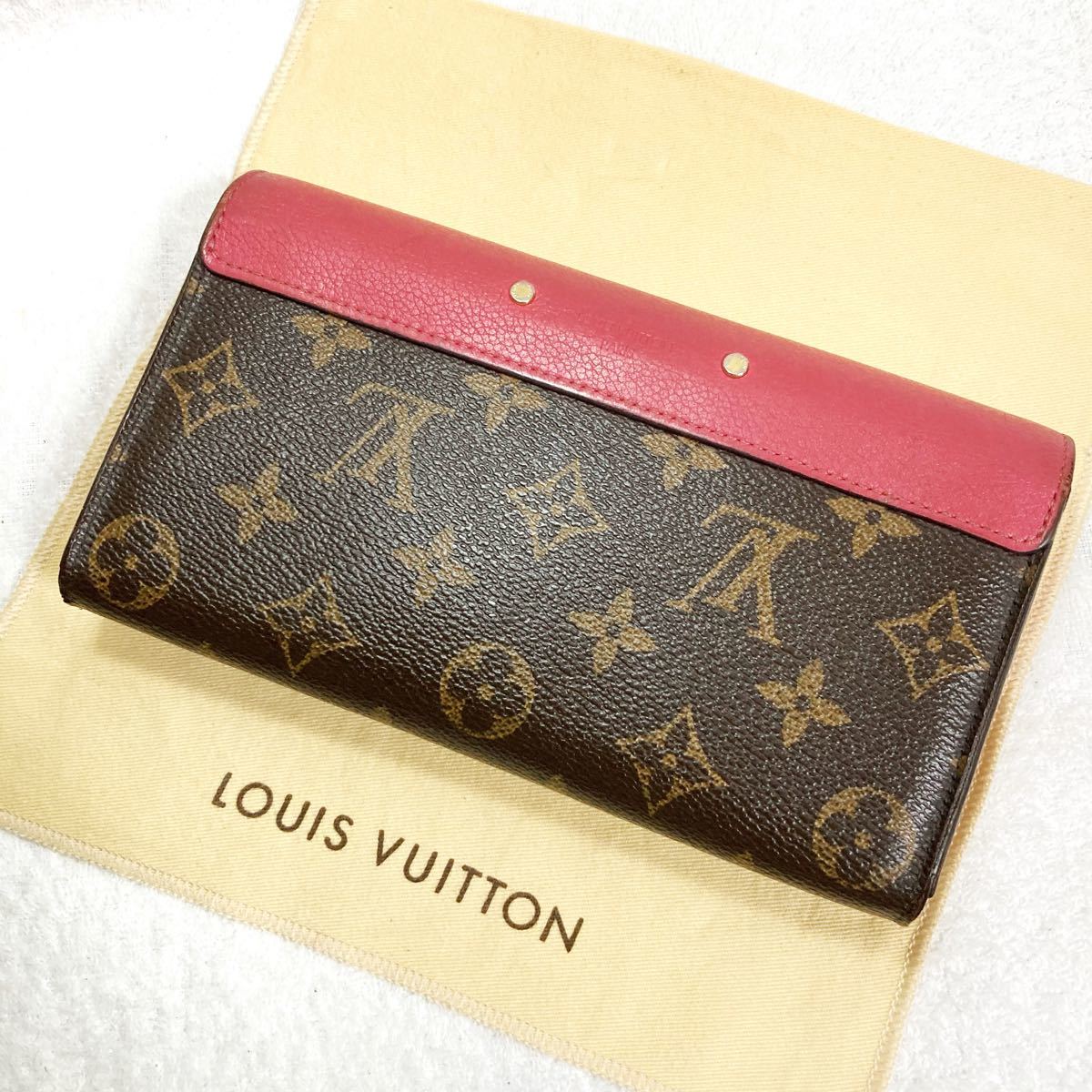 ショッピングファッション ルイヴィトン 長財布 ポルトフォイユパラス