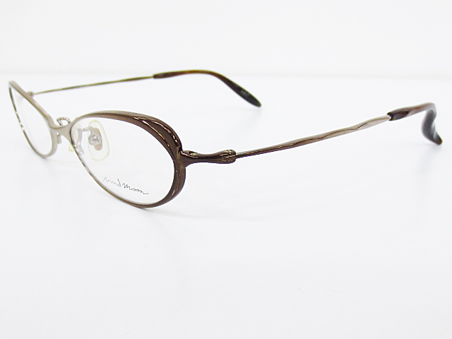 ∞【デッドストック】Vivid Moon ビビッドムーン眼鏡メガネフレームVM-11123 50[]17-135 フルリムブラウンSEED  日本製H8 日本代购,买对网