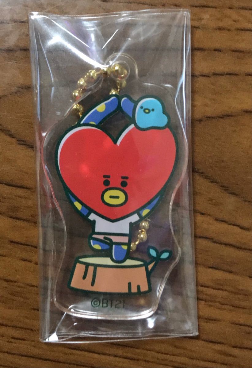 アクリルキーホルダー アクキー bt21 カフェ BTS TATA タタ テテ テヒョン  V