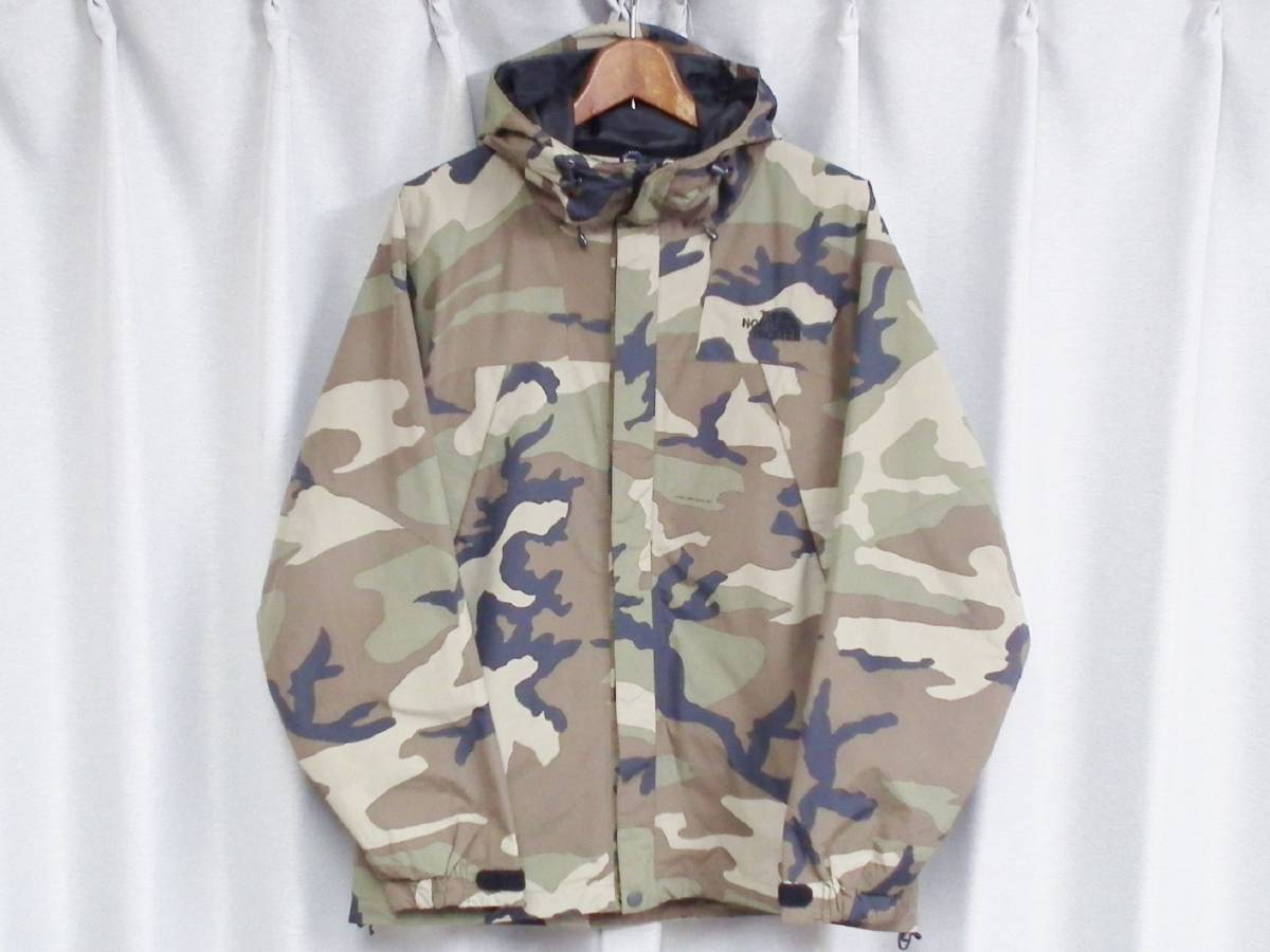 ◆希少◆THE NORTH FACE ノースフェイス ノベルティ スクープジャケット 迷彩 Novelty Scoop Jacket NP15501 ナイロン マウンテンパーカー 