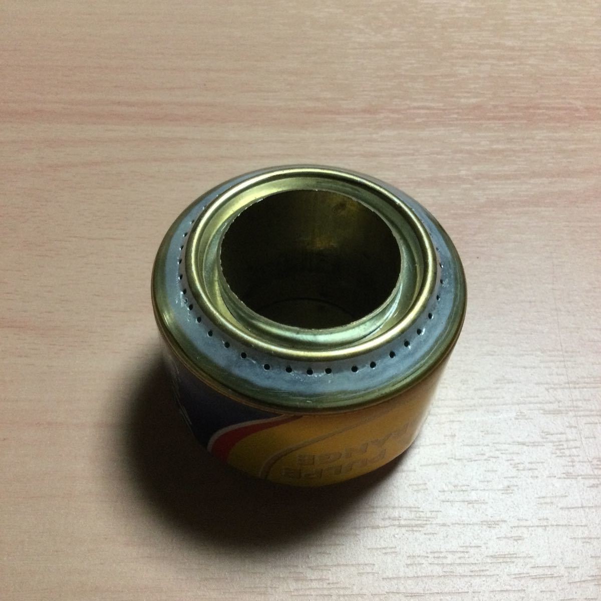 自作　空き缶　アルコールストーブ　32穴