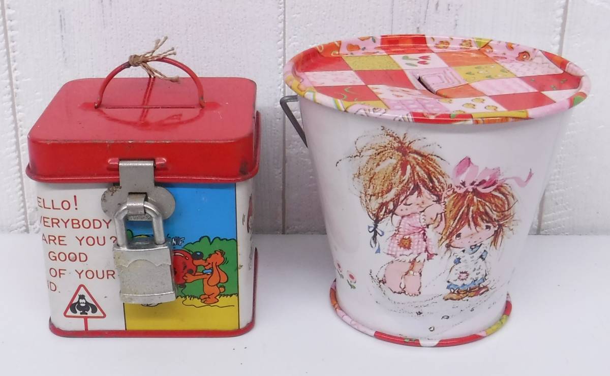 SALE/66%OFF】 昭和レトロ 当時物 レトロ貯金箱 2点 Victoria Fancy