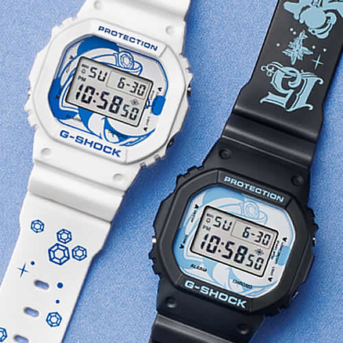  Tokyo Disney si-15 годовщина специальный G-SHOCK белый / чёрный 2 шт. комплект 