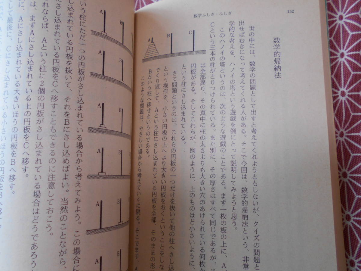 ★数学ふしぎ・ふしぎ　矢野健太郎★かなり昔の絶版の本でしょうか？★昔の日焼けなどあります。入札には留意願います★_画像9