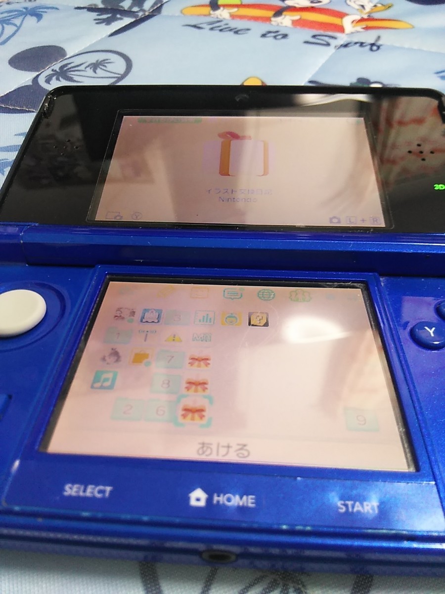 送料込み　任天堂3DS 　ブルー