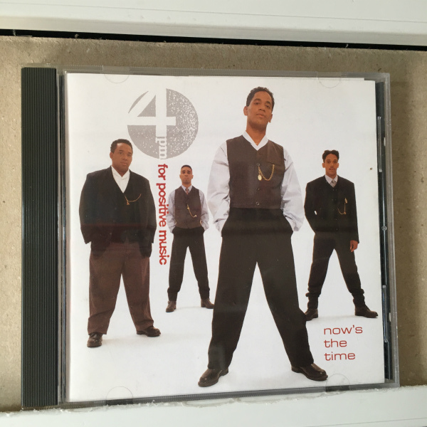 4P.M.（for positive music）「now's the time」 ＊1995年リリース・デビューアルバム　＊「SUKIYAKI（上を向いて歩こう）」収録　＊国内盤_画像1