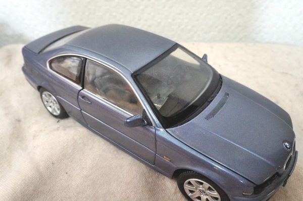 京商 BMW 3シリーズ クーペ E46 1/18 ミニカー 難ありの画像3