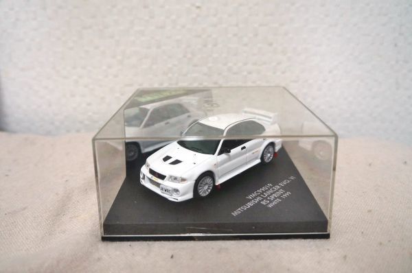 VITESSE Mitsubishi Lancer Evolution Ⅵ RS SPRINT 1999 1/43 minicar white Lancer Evolution 