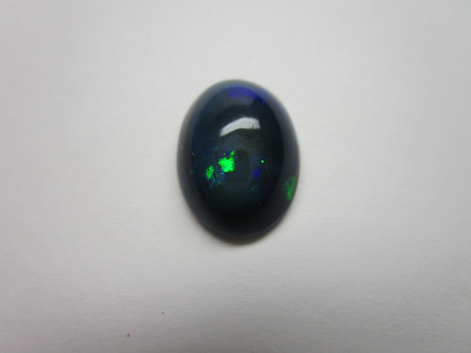 名入れ無料】 (1348) ブラック・オパール 5.3ct ルース オパール