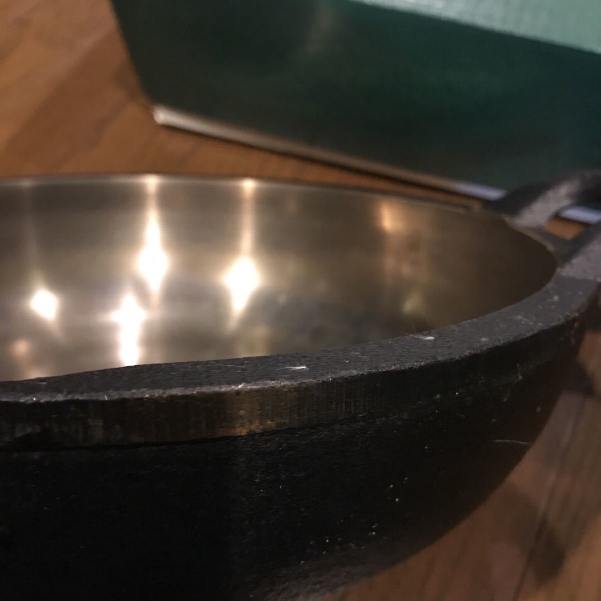 山王窯 久慈砂鉄 天ぷら鍋 24cm | cmcrock.com