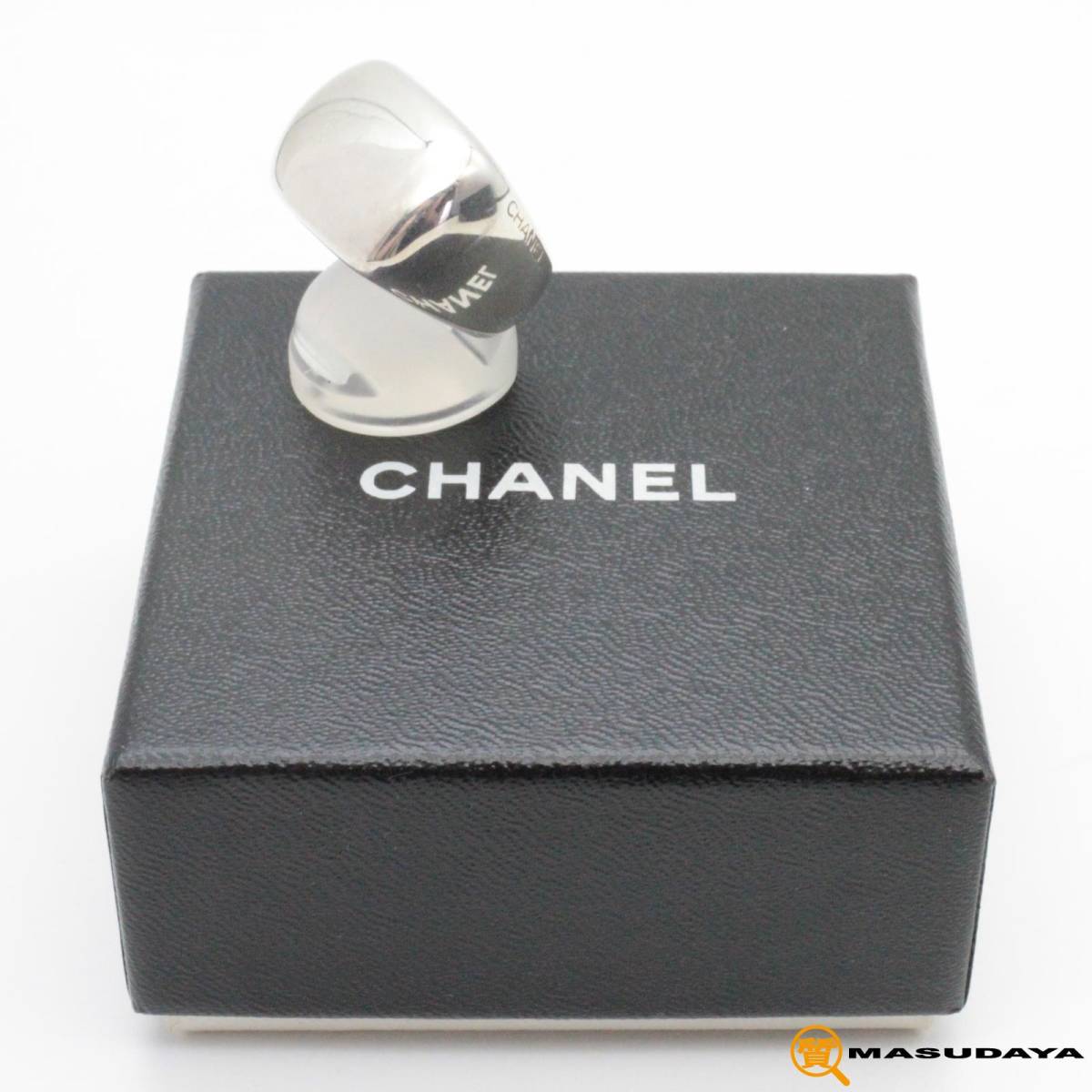 ◆◇CHANEL シャネル ロゴ シルバー リング SV925◇◆ 指輪