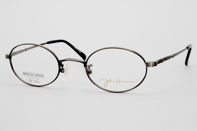 未使用・新品】ジョンレノン オーバル型 グレー JOHN LENNON TM JL