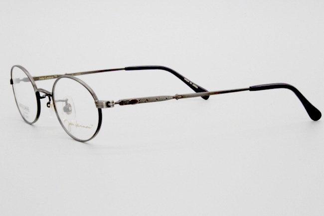 未使用・新品】ジョンレノン オーバル型 グレー JOHN LENNON TM JL