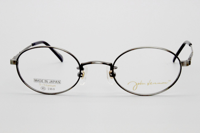 未使用・新品】ジョンレノン オーバル型 グレー JOHN LENNON TM JL
