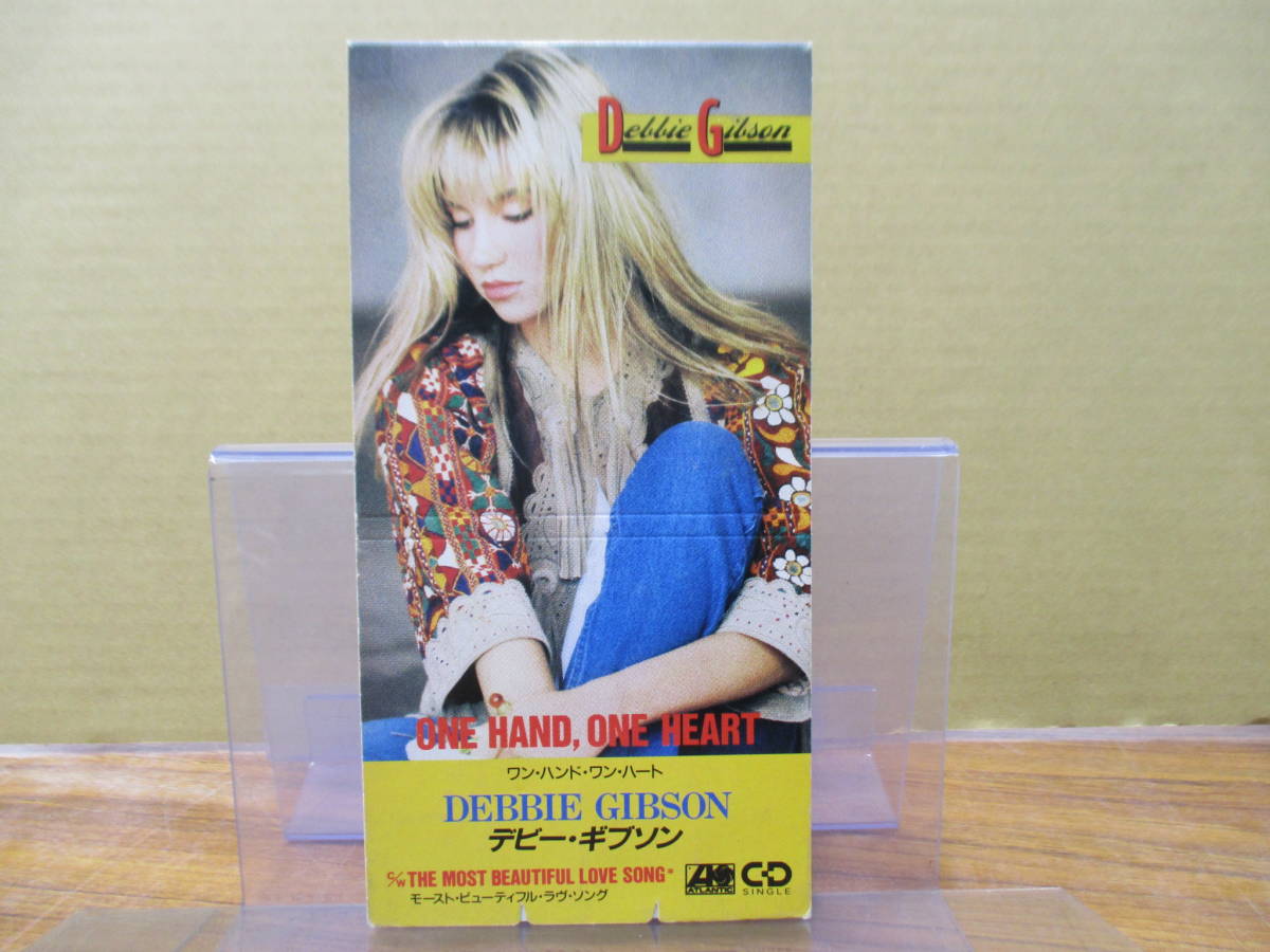 S-1071[8cm одиночный CD]te Be * Gibson one * рука * one * Heart DEBBIE GIBSON one hand, one heart / most beautiful love song