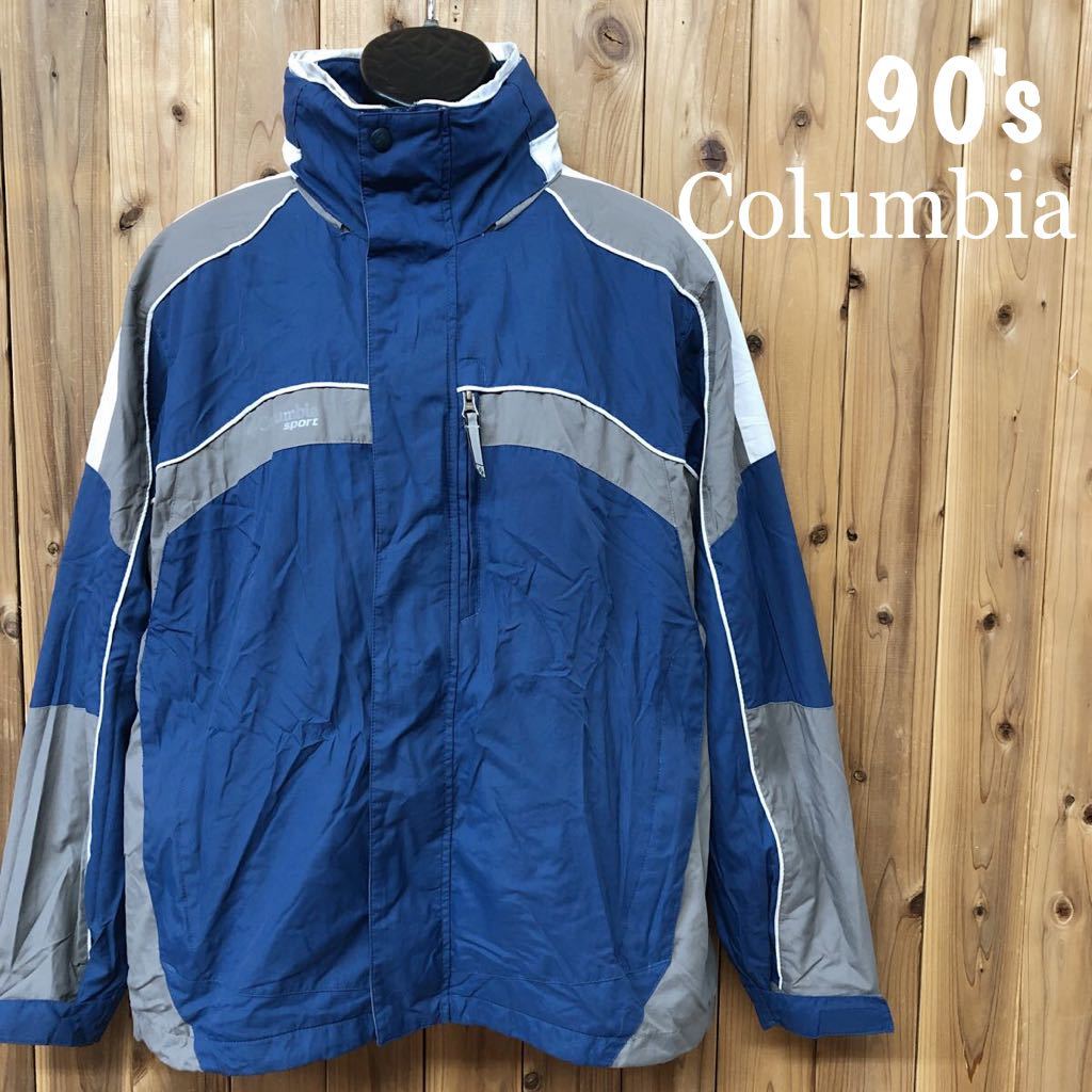 Yahoo!オークション - 90's／Columbia◇コロンビア ナイロンジャケット...