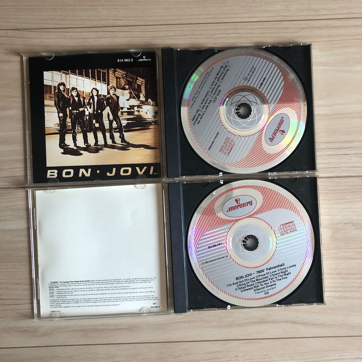 ボン・ジョヴィ Bon Jovi 2枚セット