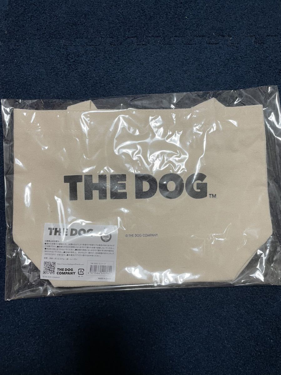 新品・非売品 THE DOG ミニトート トートバッグ ザドッグ お散歩バッグ テレワーク ステイホーム おうち時間 犬の散歩 犬用品 ペット用品_画像2