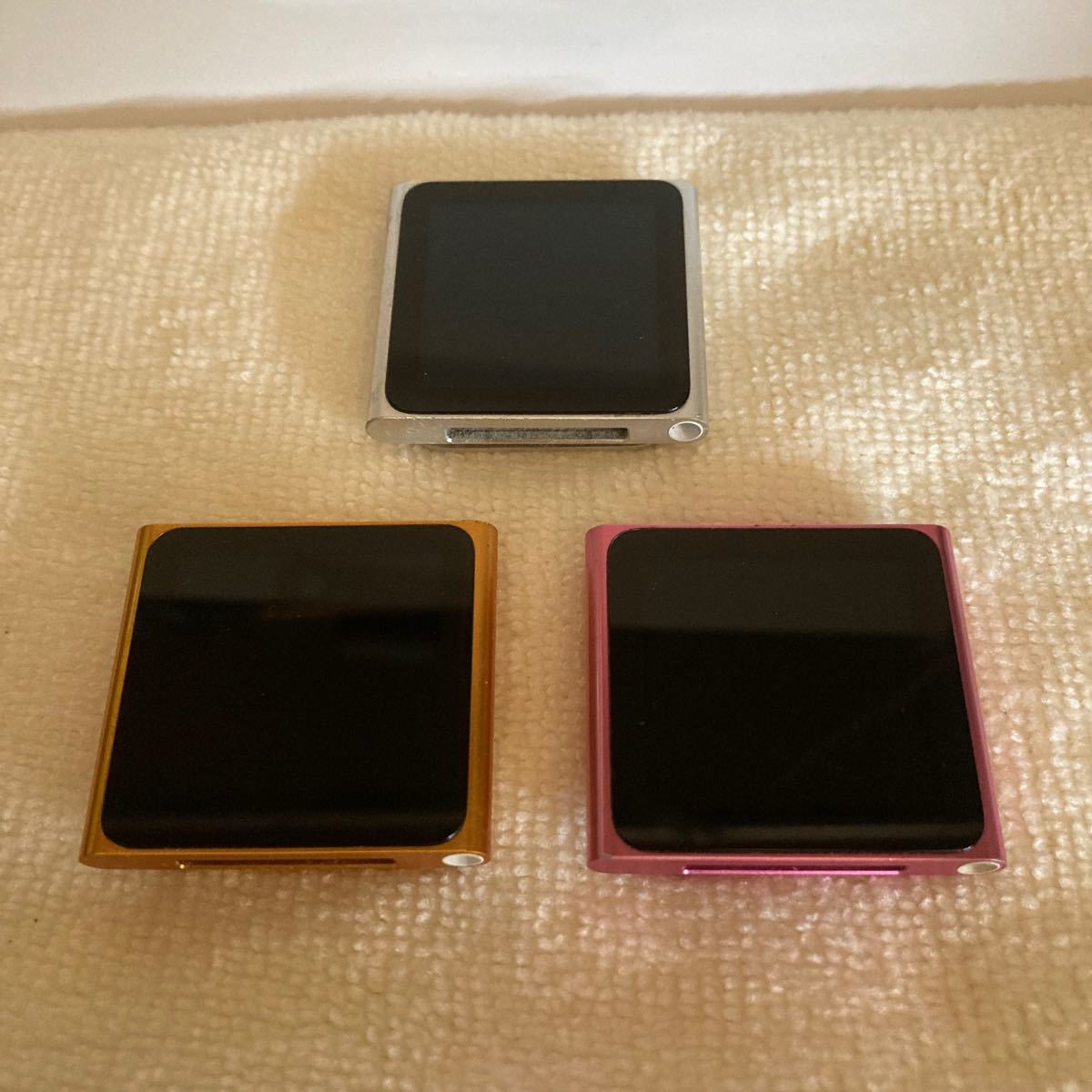 iPod nano  第6世代　3台　ジャンク