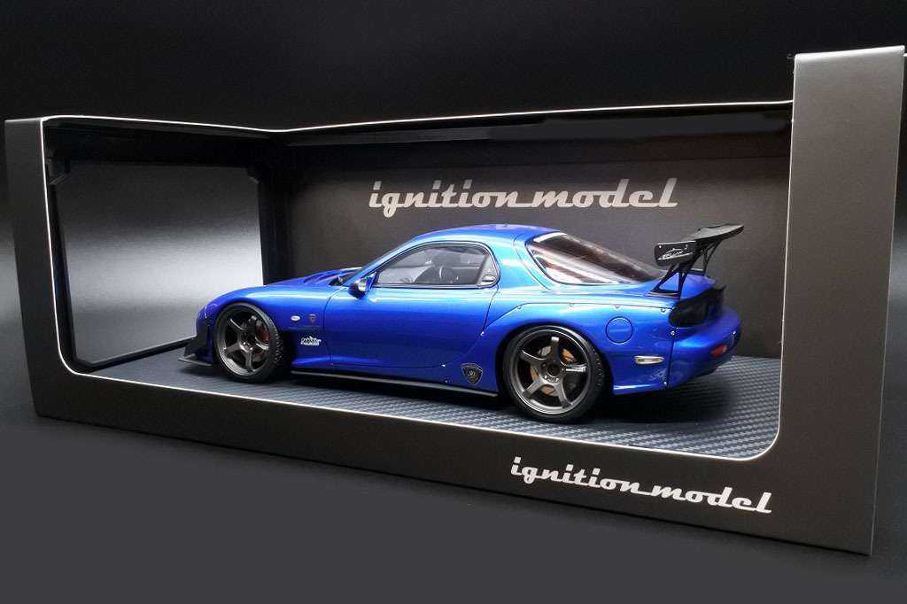  ignition model 1/18 FEED Mazda RX-7 (FD3S) blue metallic / worldwide limitation 120 pcs 