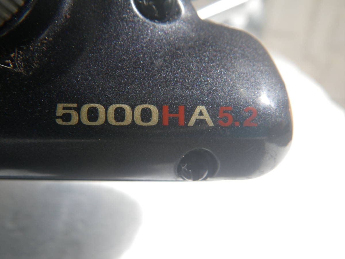 ダイワ トーナメント‐S5000HA 巻上・ストッパー・ラインローラー・ドラグ動作確認済 スレ等少なくキレイです。スプール・ハンドル２個付_画像8
