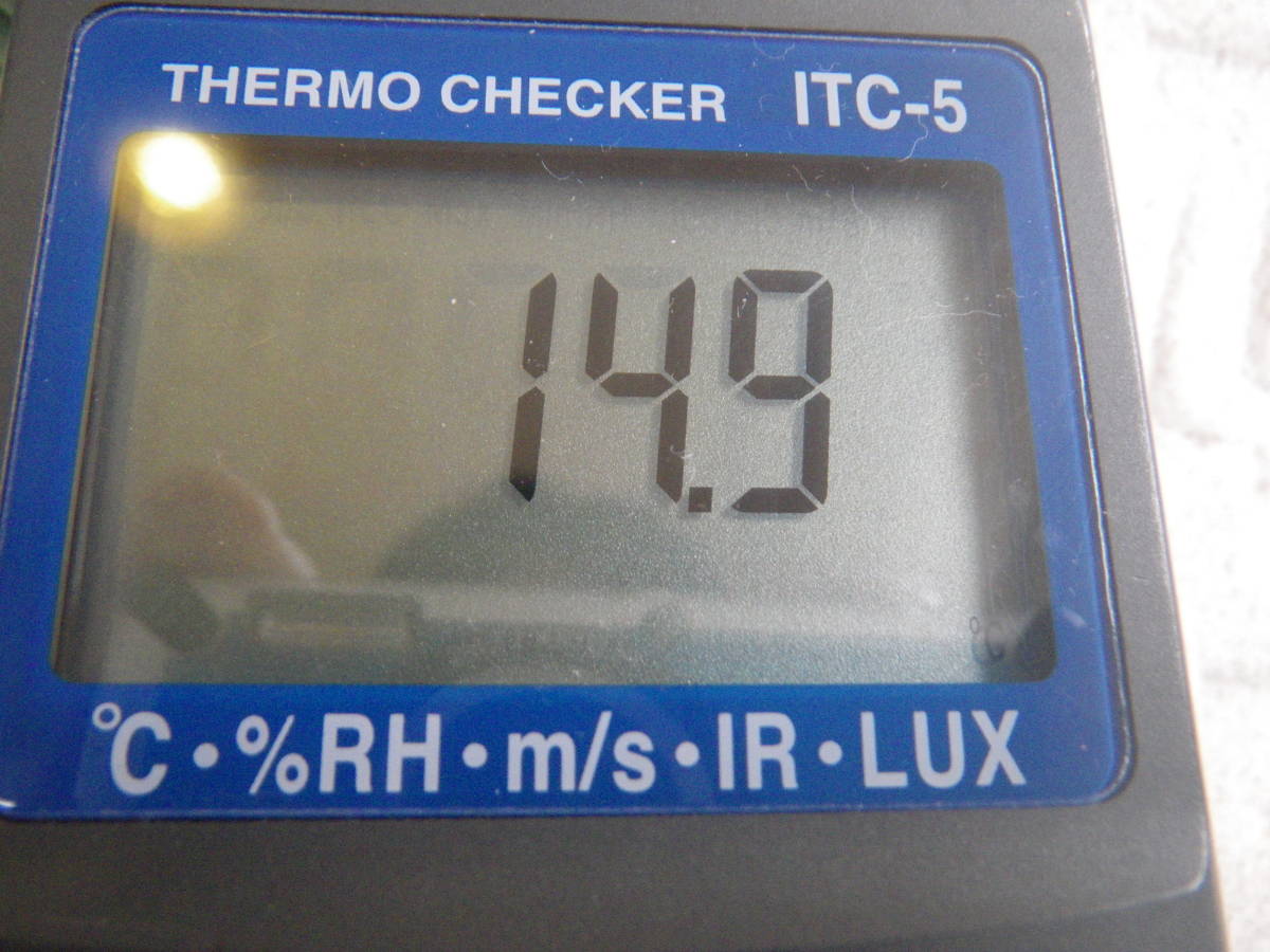 カスタム インテリジェントサーモチェッカー ITC-5 スレ等少なくキレイな方です 温度測定確認しました 温度センサー2本付 未校正品です_画像4