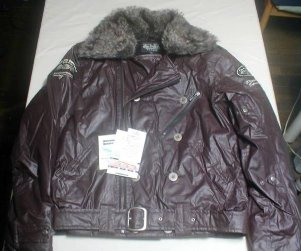 新品 Von Dutch（ボンダッチ）ナイロンWJ27ＪＫＴ/レディース茶_画像1