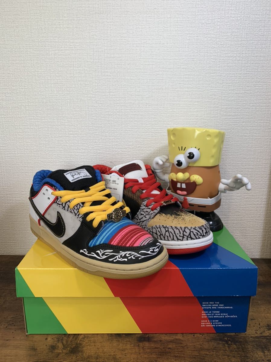 送料無料【NIKE SB DUNK LOW PRO QS WHAT THE P-ROD】ナイキ　ダンク　ロー　ワットザピーロッド_画像1