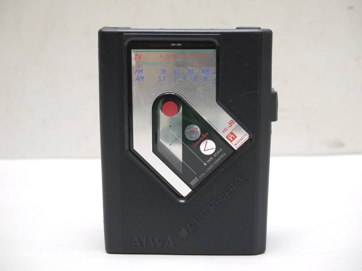 □ 希少 ピンク色 AIWA アイワ ☆ HS-J8 ☆カセットプレーヤー □ 希少 ピンク色 AIWA アイワ ☆ HS-J8 ☆カセットプレーヤー