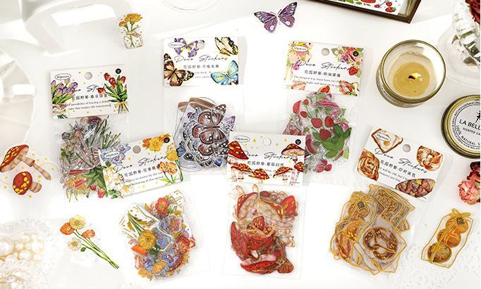 * new goods pretty flakes seal butterfly chou..... seal *